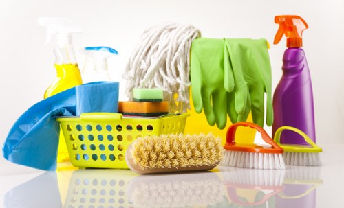 Longlands Carpet Cleaners technician preparing safe carpet cleaning equipment