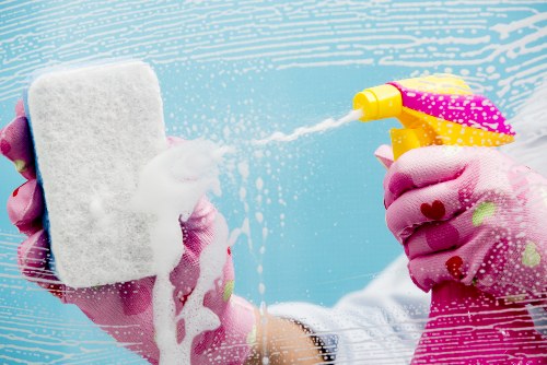 Hot water extraction equipment used for carpet cleaning