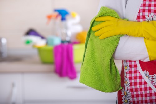 Inspection of a carpet area after cleaning complaint