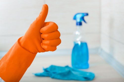 Professional curtain cleaning removing dust and allergens
