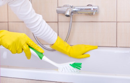 Local recycling and waste sorting by carpet cleaning team